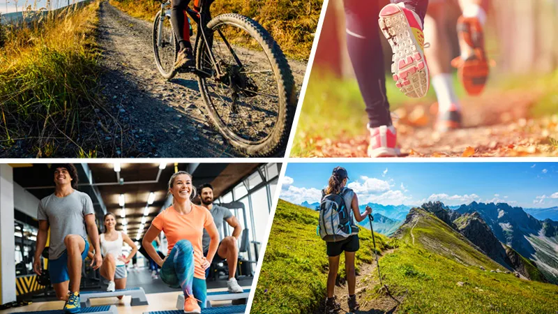 Exercises/activities to calm Kapha  dosha