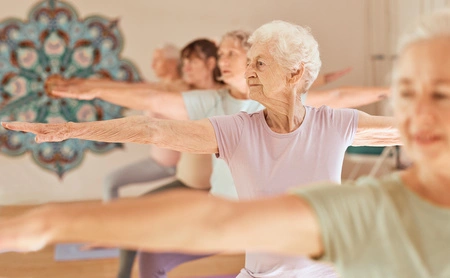 Old Lady exercise