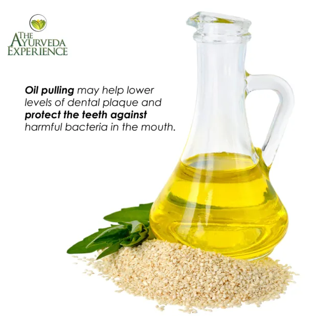 Oil Pulling benefits with sesame oil