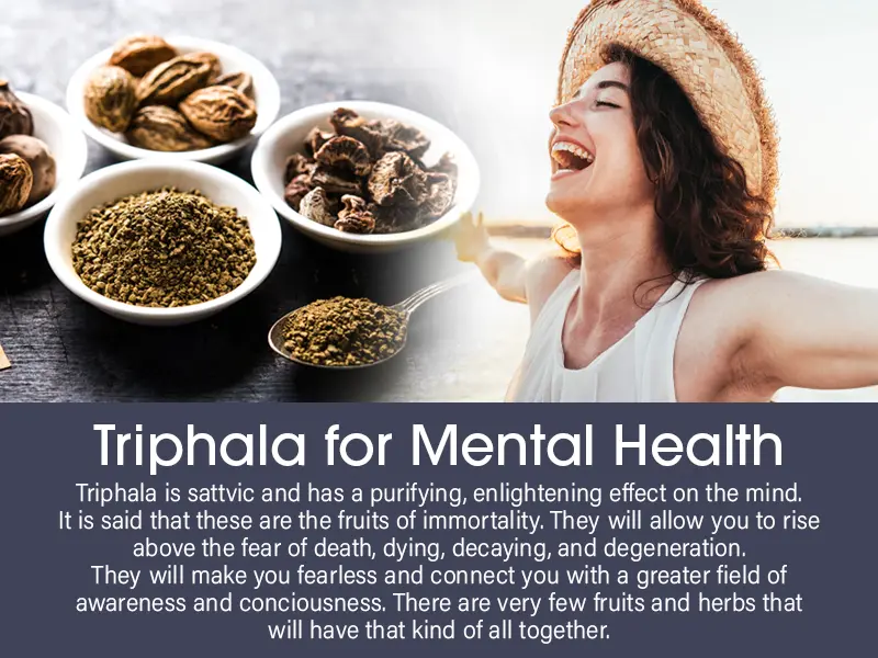 Triphala for Mental Health