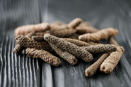 Dried aromatic pippali long pepper indian recipes