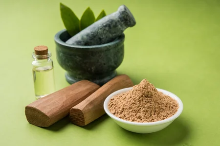 how to use Sandalwood powder, sticks and oil